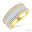 Baguette Diamond Fashion Band