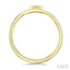 Emerald Shape Bezel Bypass Diamond Fashion Ring