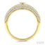 Pave-Set Marquise Shape Diamond Fashion Signet Ring
