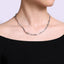 18" Sterling Silver Solid Paperclip Chain