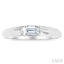 Emerald Shape East-West Diamond Ring