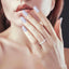 Oval Shape East-West Diamond Ring