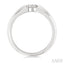 Oval Shape East-West Diamond Ring