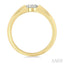 Oval Shape East-West Diamond Ring