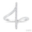 Diamond Fashion Open Ring