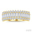 Baguette Diamond Fashion Band