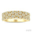 Hexagon Shape Honeycomb Diamond Fashion Band
