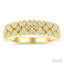 Heart Shape Weave Diamond Fashion Band