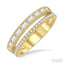 Double Row Baguette Diamond Fashion Band