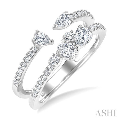 Mixed Shape Diamond Fashion Ring