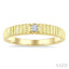 Pirouette Bezel Set Diamond Fashion Ring