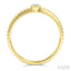 Pirouette Bezel Set Diamond Fashion Ring