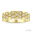 Hexagon Shape Weave Diamond Fashion Band
