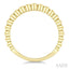Ribbed Diamond Fashion Band