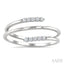 Spring Coil Diamond Fashion Ring