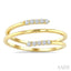 Spring Coil Diamond Fashion Ring