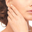 Stackable Claw Diamond Fashion Open Ring