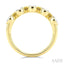 5 Stone Oval Shape Bezel Set Diamond Band