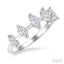 Marquise Shape 5 Stone Half Eternity Diamond Fashion Band