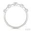 Emerald Shape 5 Stone Half Eternity Diamond Fashion Band