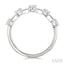 Oval Shape 5 Stone Half Eternity Diamond Fashion Band