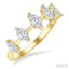 Marquise Shape 5 Stone Half Eternity Diamond Fashion Band
