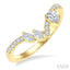 Mixed Shape Chevron Diamond Ring
