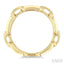 Bold Octagon Shape Link Diamond Fashion Ring