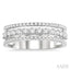 Three Row Diamond Fashion Band