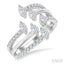 Marquise Shape Diamond Fashion Open Ring