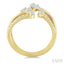 Marquise Shape Diamond Fashion Open Ring