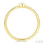 Luna Bezel Pear Shape Diamond Fashion Ring