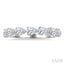 Pear Shape East-West Diamond Fashion Band