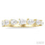 Pear Shape East-West Diamond Fashion Band
