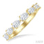 Pear Shape East-West Diamond Fashion Band