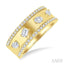 Bold Mixed Shape Diamond Fashion Band