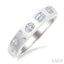 Mixed Shape Bezel Set Diamond Fashion Band