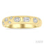 Mixed Shape Bezel Set Diamond Fashion Band