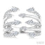 Diamond Fashion Open Ring