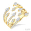 Diamond Fashion Open Ring