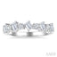 Emerald Shape Diamond Fashion Band