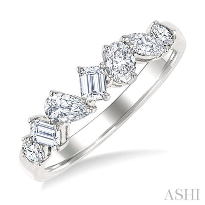 Mixed Shape Diamond Fashion Band