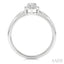 Heart Shape Halo Diamond Fashion Ring