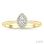 Marquise Shape Halo Diamond Fashion Ring