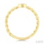 Round Shape Bezel Curb Diamond Fashion Ring