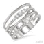 Diamond Layered Fashion Ring