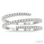 Spiral Diamond Fashion Open Ring