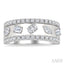 Bold Mixed Shape Diamond Fashion Band