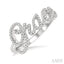 Script 'Grace' Diamond Name Ring