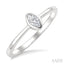 Marquise Shape Bezel Set Diamond Fashion Ring
